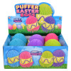 Puffer Easter egg bulk 48 pieces 6 inch 4 colors squeeze box front