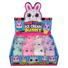 Squish and stretch Easter ice cream bunny bulk 96 pieces 5 inch 4 colors box front