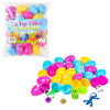 Toy filled Easter egg bulk 576 pieces 2 inch assorted.
