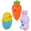 Popping eye Easter assortment bulk 144 pieces 4 inch 3 styles side.