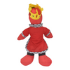 King Deadpool Plush Toy - 12 Inch Crowned Stuffed Figure - 24-Pack Bulk