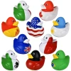 World Flag Rubber Duckies Bulk 72 Pieces