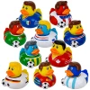 World Soccer Team Rubber Duckies Bulk 72 Pieces - View 2