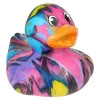 Graffiti Print Rubber Duckies 2" Each