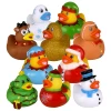 Christmas Rubber Duckies Bulk 300 Pieces