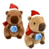 Belly Buddy Christmas Capybara Plush Toys Bulk 48 Pieces