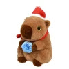 Belly Buddy Christmas Capybara Plush Toys Bulk Party Favors