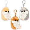 Belly Buddy Clip Plush Toy Mix 4" Each