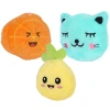 Embroidered Character Mini Value Plush Toys Wholesale Case of 720