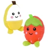Mini Fruit Plush Toys 3" Each
