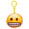 Emoticon Face Backpack Clip Plush Toys 3" Each