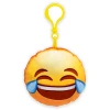 Emoticon Face Backpack Clip Plush Toys Bulk Carnival Prizes