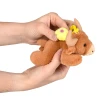 Mighty Quakes Highland Cow Backpack Clip Plush Toys Bulk Party Favors
