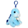 Mighty Quakes Stegosaurus Backpack Clip Plush Toys 3.5" Each