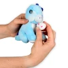 Mighty Quakes Stegosaurus Backpack Clip Plush Toys Bulk Party Favors