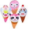 Ice Cream Animals Plush Toys Bulk 216 Pieces