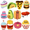 Medium Food Plush Toys 8" Bulk 60 Pieces - Fundraiser prizes