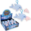 Mighty Quakes Dolphin Backpack Clips Bulk 144 Pieces