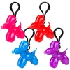Stretchy Balloon Dog Clip-On Toys 2.4" Each