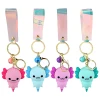 Axolotl Charm Wristlet Backpack Keyrings 2.25" Each