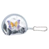 Butterfly Coin Purse Keychains 2.75" Each