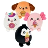 Foodie Animal Squishy-Ishy Plush Bulk 36 Pieces