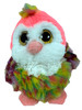 Pink Owl Multi-colored Fiesta Fancies with Big Eyes 9 Inch Main Picture