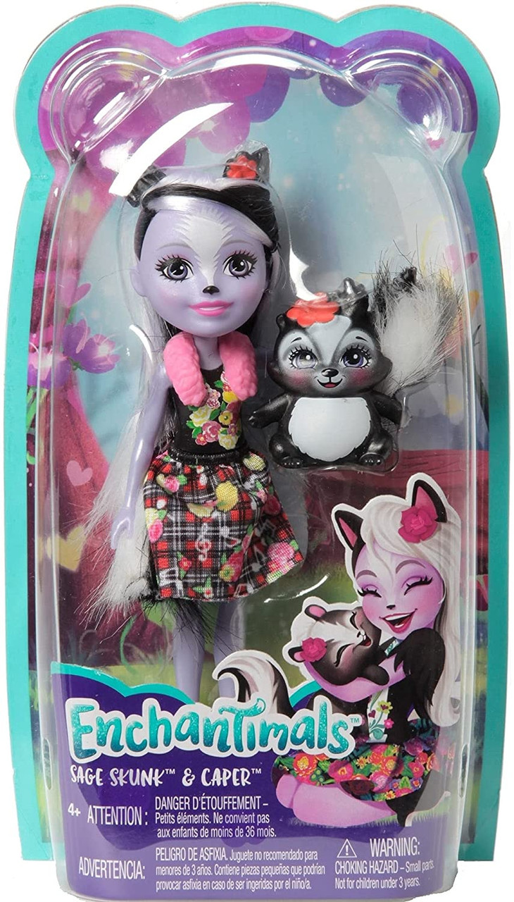 Enchantimals Dolls Lot Of 6 Mattel With 3 Animals
