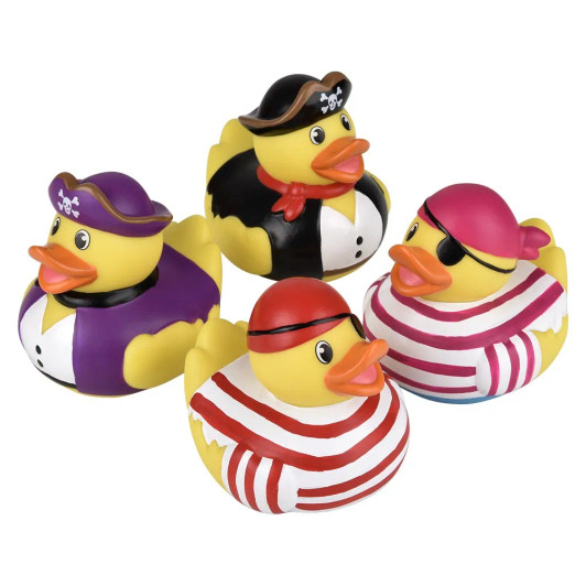 Pirate Rubber Duckies Bulk 72 Pieces