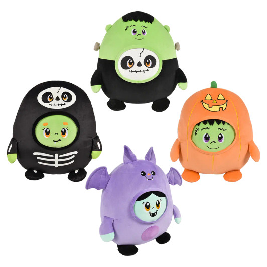 Halloween dressed plush 15 inch 4 styles