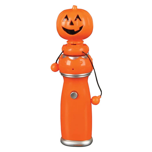Halloween jack o lantern rotating wands 7.75 inch