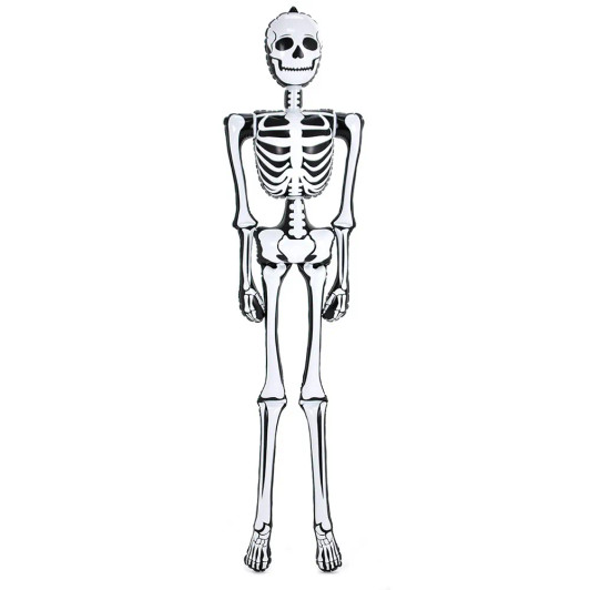 Inflatable Halloween Skeleton Bulk 24 Pieces