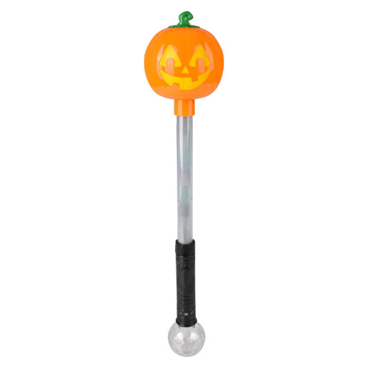 Jack o lantern magic ball wands 21 inch front view