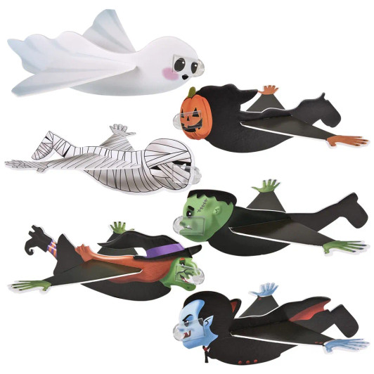 Halloween Glider Toy Mix Bulk 576 Pieces