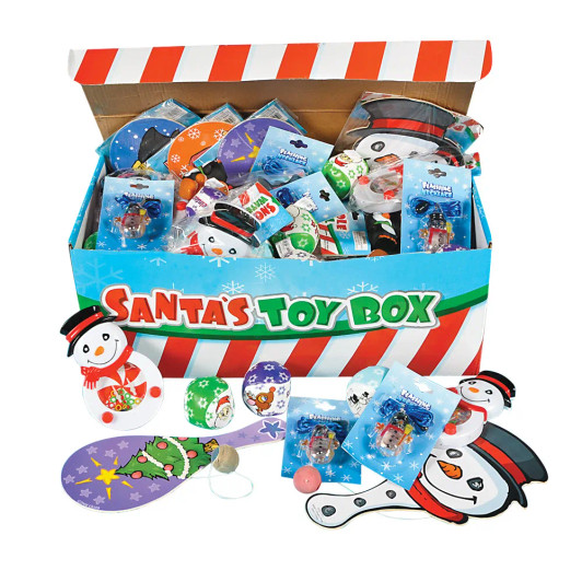 Deluxe Christmas Toy Mix Bulk 200 Pieces