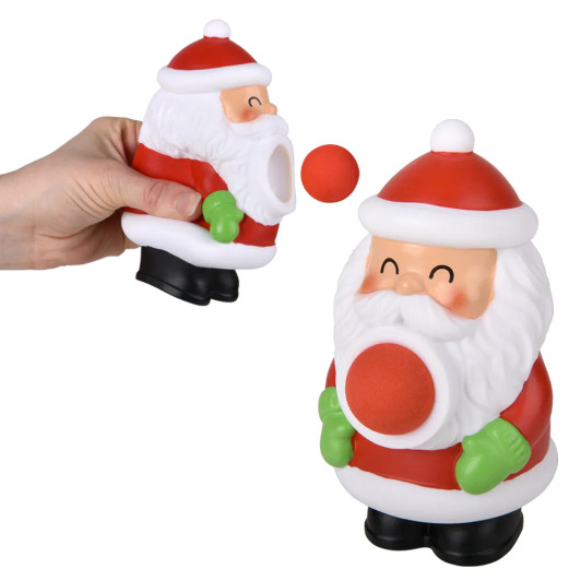 Santa foam ball blaster 36-pack (5.5 inch) primary front view