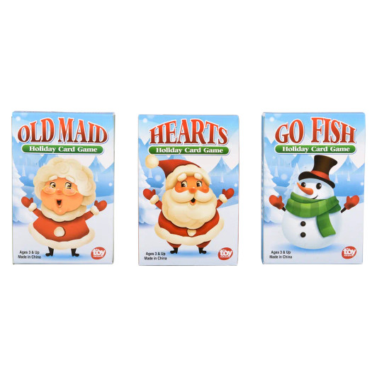 Christmas Card Games Bulk 144 Pieces