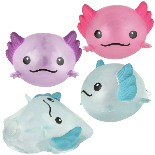 Splat Axolotl Toys Bulk 144 Pieces