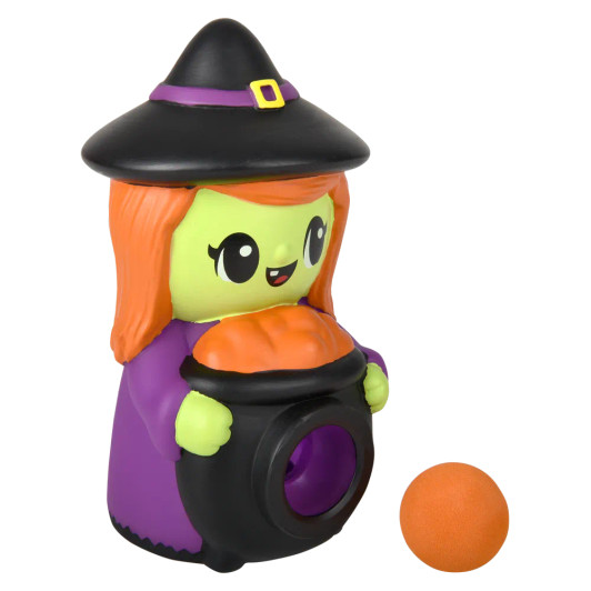 Halloween witch foam ball blaster 5.5" 36 pcs bulk toy gifts main.