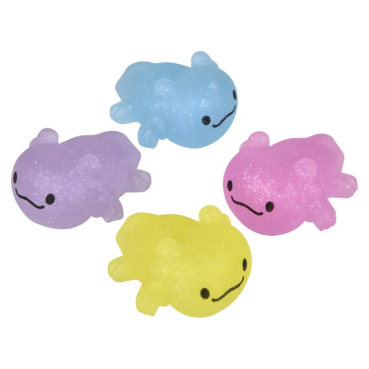 Gummy axolotl 1.5" 576 pcs bulk toy gifts 4 assorted colors main.