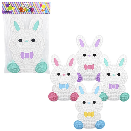 Easter Bunny Mega Bubble Popper Toys Bulk 48 Pieces
