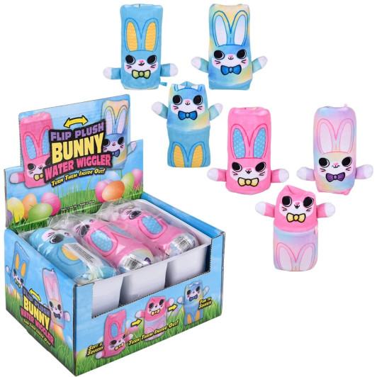 Easter Bunny Plush Water Wigglers Bulk 36 Pieces