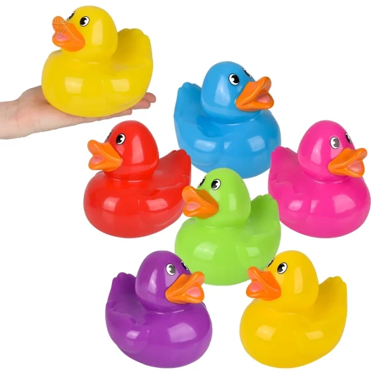 Big Rubber Ducks 6" Bulk 36 Pieces - Carnival prizes