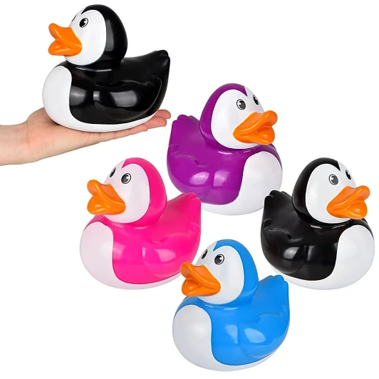 Big Penguin Rubber Duckies Bulk 36 Pieces