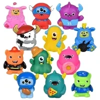 Rubber Monster Toy Mix Bulk 500 Pieces