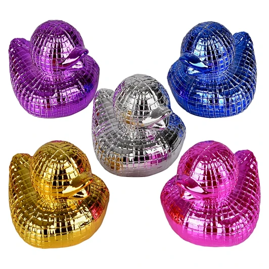 Disco Ball Chrome Duckies Bulk 288 Pieces