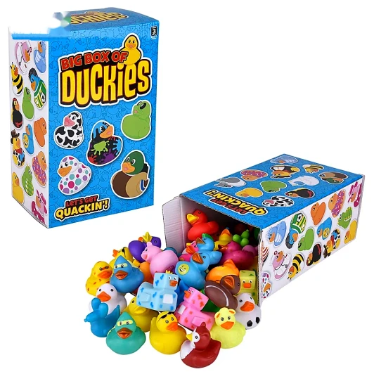 Box of Rubber Duckies Bulk 300 Pieces