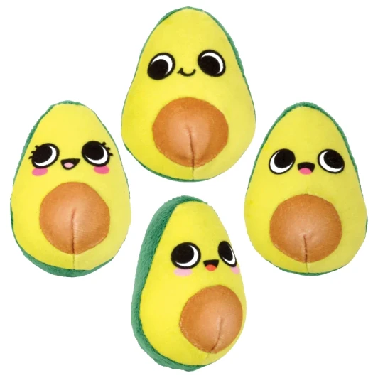 Mini Avocado Plush Toys Bulk 144 Pieces