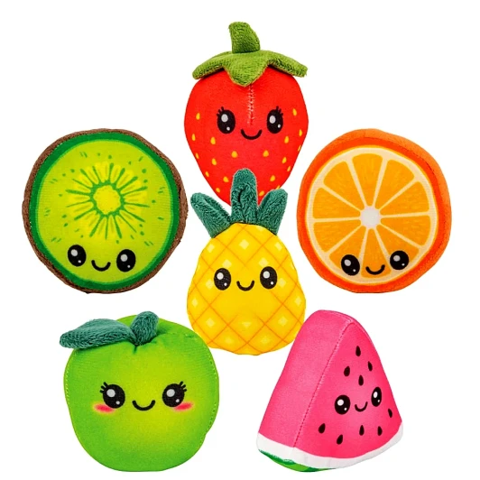 Mini Fruit Plush Toys Bulk 288 Pieces