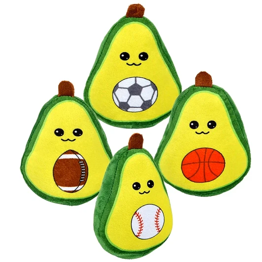 Sport Avocado Plush Toys Bulk 288 Pieces